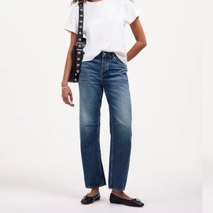 Madewell Darted Barrel Leg Jeans